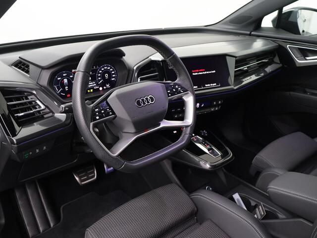 Audi Q4 e-tron 40 Launch edition S Competition 77 kWh | 204 PK | Matrix LED achterlichten | Adaptive cruise control | Warmtepomp | S line |