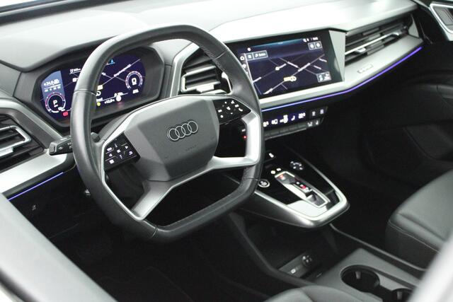 Audi Q4 e-tron 40 204pk Launch edition Advanced 77 kWh Panoramadak Keyless Stoelverwarming Leder Navigatie