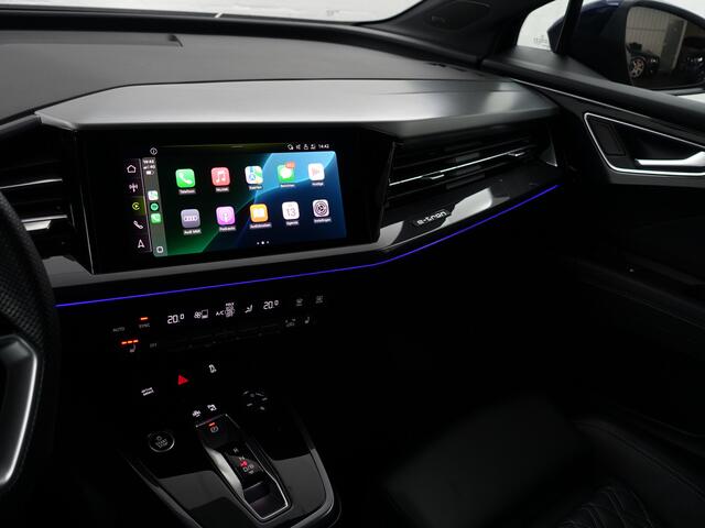 Audi Q4 e-tron 35 S Competition 55 kWh- Sonos Surround Sound, Laser Led, Competition Leder, Sfeerverlichting