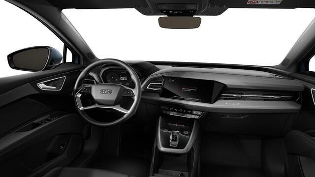 Audi Q4 e-tron 40 Edition 77 kWh Optiekpakket zwart - Comfortpakket - MMI navigatie plus - Assistentiepakket plus - Veiligheidspakket plus - Privacy glas - Delen in glasoptiek zwart - Warmtewerend glas -