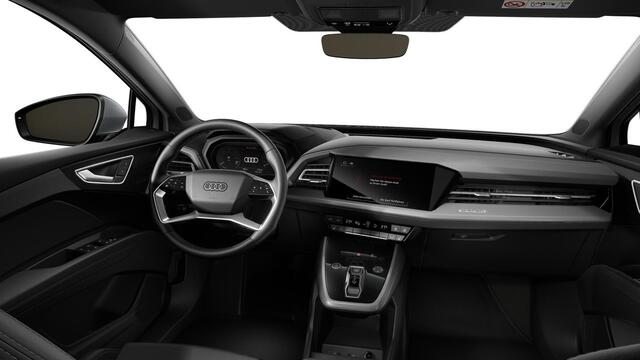 Audi Q4 e-tron 40 Edition 77 kWh Privacy glas - Comfortpakket - MMI navigatie pro - Assistentiepakket plus - Stoelverwarming voorin - Lane departure warning - Sportstoelen - Warmtewerend glas -