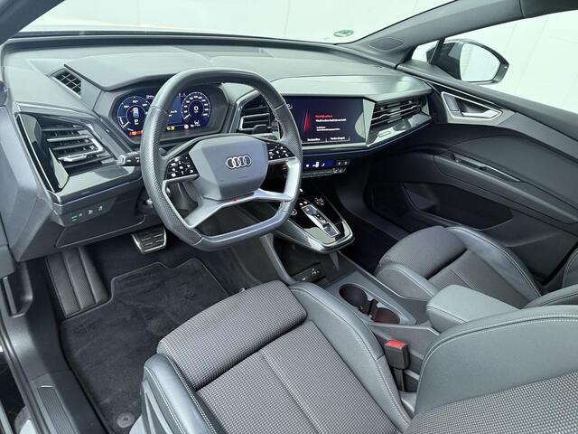 Audi Q4 e-tron 40 S edition 77 kWh | 204 PK | Matrix LED koplampen | S line | Navigatiesysteem | Adaptive cruise control |