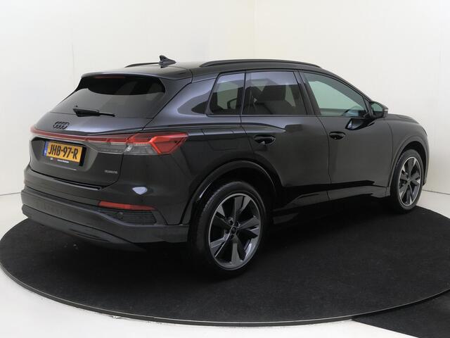 Audi Q4 e-tron 45 quattro Advanced edition 82 kWh | 20 inch LM velgen | Optiekpakket zwart | Privacy Glass | Matrix koplampen | Navigatie