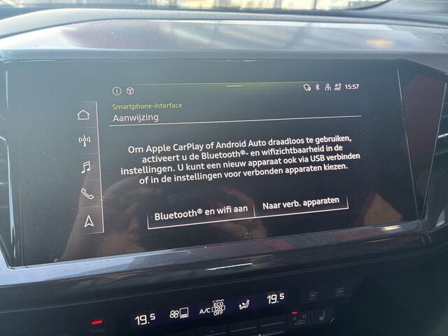 Audi Q4 e-tron 40 204pk Launch Edition S Competition 77 kWh · Panoramadak · Camera · Matrix LED · Sonos Sound · Optiekpakket Zwart · Stoelverwarming ·