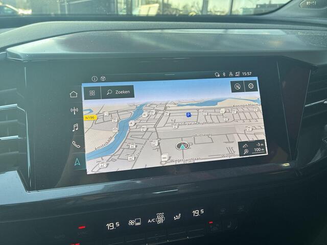 Audi Q4 e-tron 40 204pk Launch Edition S Competition 77 kWh · Panoramadak · Camera · Matrix LED · Sonos Sound · Optiekpakket Zwart · Stoelverwarming ·