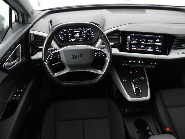 Audi Q4 e-tron 35 Launch edition 55 kWh | SOH 91% | Warmtepomp | Stoelverwarming | Carplay | Full LED | 19'' | Navigatie | PDC