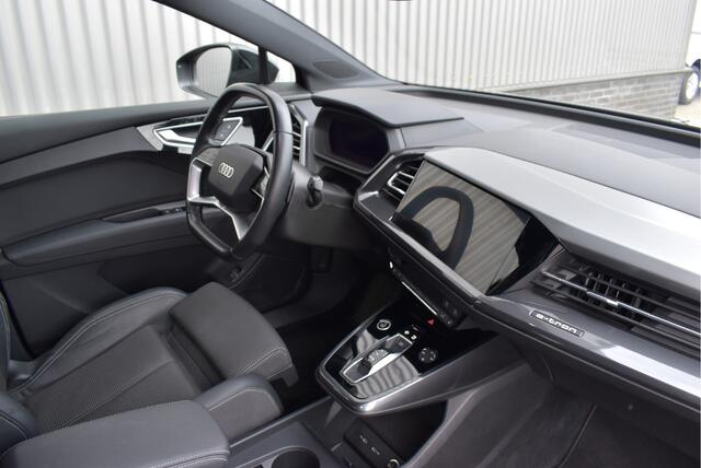 Audi Q4 e-tron 40 Launch edition S-line Competition 77 kWh Wegkl. trekhaak, Virtual cockpit, Adaptive cruise, Camera, Stoelverwarming, NAP