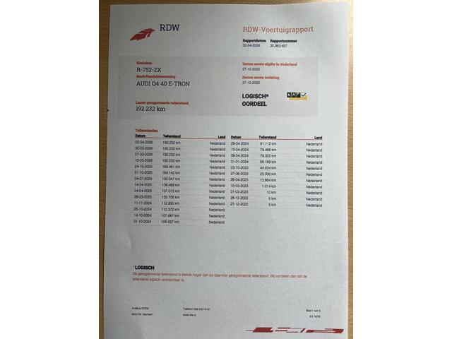 Audi Q4 e-tron 40 Edition 77 kWh SOH94% GARANTIE