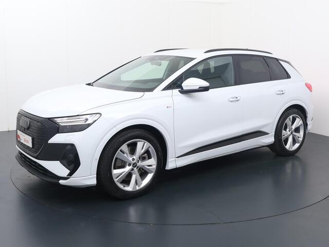 Audi Q4 e-tron 40 S edition 77 kWh | 204 PK | SOh 93% | Matrix LED koplampen | Adaptive cruise control | S line | 20" LM velgen | Stoelverwarming |