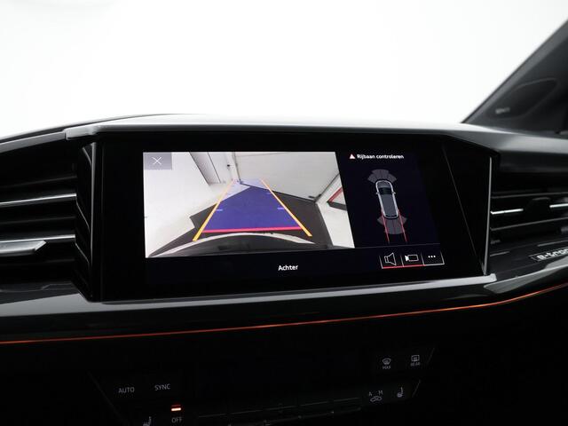 Audi Q4 e-tron 40 204pk S Competition 77 kWh · SOH 91% · Camera · Matrix LED · Sonos Sound · Optiekpakket Zwart · Stoelverwarming ·