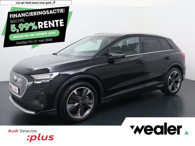 Audi Q4 e-tron 40 Launch edition Advanced 77 kWh | 204 PK | SoH 89% | Warmtepomp | Head-up display | Climate control | Matrix LED koplampen |