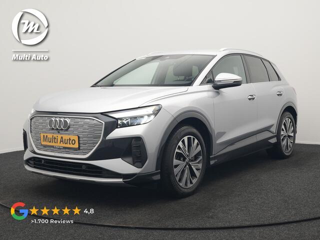 Audi Q4 e-tron 50 quattro Advanced edition 77 kWh 300pk Dealer O.H. | Apple Carplay | Voorstoelen Verwarmd | Navigatie Plus | 19"L.M | LED | Cruise Control | DAB | Virtual |