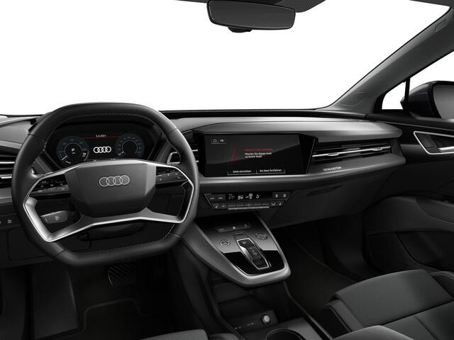 Audi Q4 e-tron 40 Launch edition Advanced 77 kWh 204pk | Navigatie | Verwarmbare voorstoelen | 19 inch Lichtmetalen velgen | Parkeersensoren voor en achter