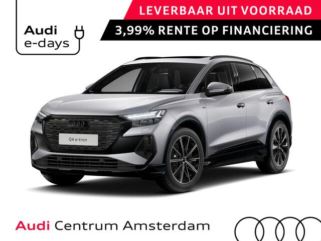 Audi Q4 e-tron 45 S edition Competition 82 kWh 286 pk | Assistentiepakket plus | Glazen panoramadak | Comfortpakket | Lichtpakket plus ambient light |