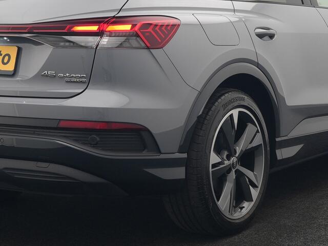 Audi Q4 e-tron 45 Quattro Edition 77 kWh 265pk Dealer O.H. | Panodak | Sonos Audio | Sfeerverlichting | Lederen Sportstoelen Verwarmd | Apple Carplay | Navigatie | DAB | 20"L.M |