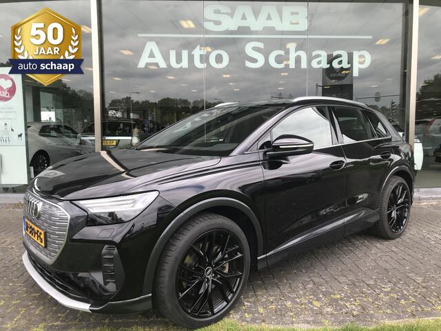 Audi Q4 e-tron 40 Launch edition Advanced 77 kWh | Rijklaar incl garantie | SoH 90% Camera Trekhaak LED Carplay Stoelverarming