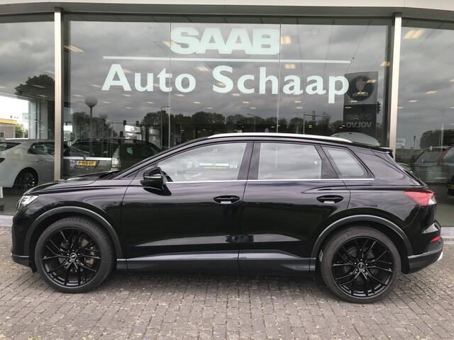Audi Q4 e-tron 40 Launch edition Advanced 77 kWh | Rijklaar incl garantie | SoH 90% Camera Trekhaak LED Carplay Stoelverarming