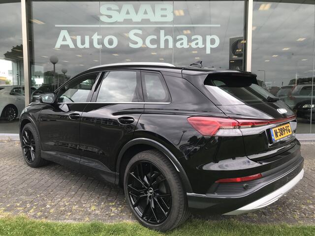 Audi Q4 e-tron 40 Launch edition Advanced 77 kWh | Rijklaar incl garantie | SoH 90% Camera Trekhaak LED Carplay Stoelverarming