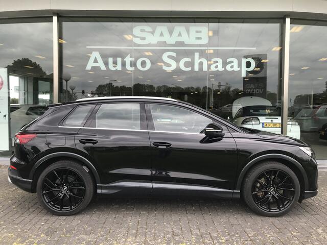 Audi Q4 e-tron 40 Launch edition Advanced 77 kWh | Rijklaar incl garantie | SoH 90% Camera Trekhaak LED Carplay Stoelverarming