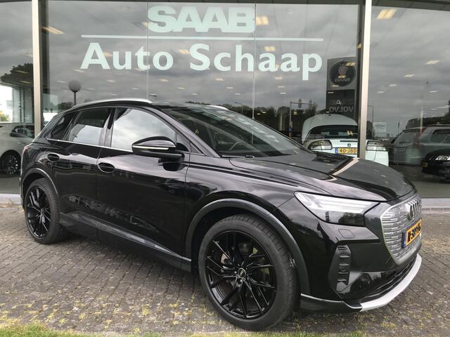 Audi Q4 e-tron 40 Launch edition Advanced 77 kWh | Rijklaar incl garantie | SoH 90% Camera Trekhaak LED Carplay Stoelverarming