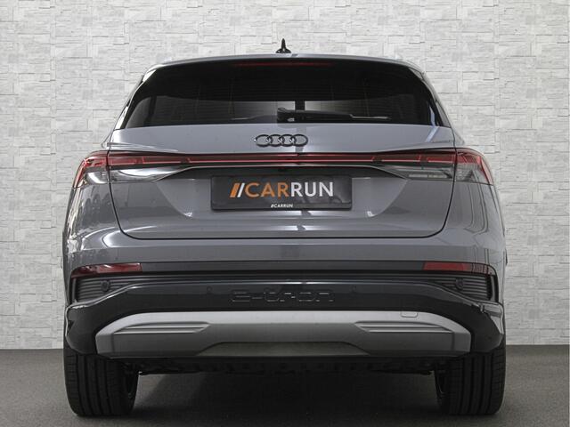 Audi Q4 e-tron 45 265pk Quattro RS Leder Sportstoelen | ACC | Sonos-Sound | Head-Up | 95% SOH | Sportstoelen | Keyless-Entry | Memory | Groot Navi | Virtual-Cockpit | Getint Glas | 3-Zone Clima | Zwarte Hemel | LED | Carplay | Standkachel | Achteruitrij-Camera | Stoelve