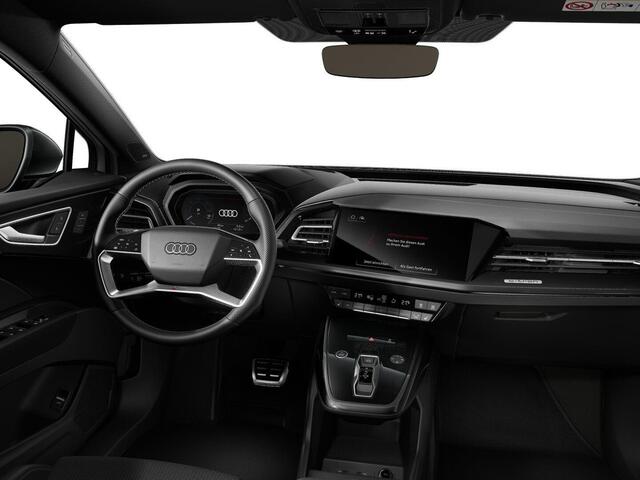 Audi Q4 e-tron 40 Launch edition S Competition 77 kWh 204pk | Panoramadak | Elektrisch verstelbare stoelen | Sonos Audio | Jhead up Display | Keyless |