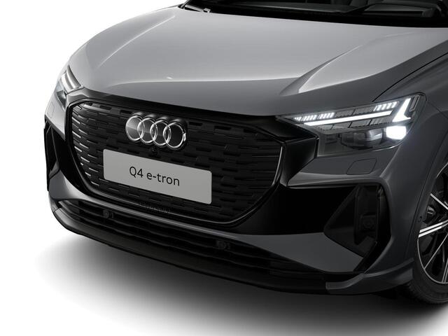 Audi Q4 e-tron 40 Launch edition S Competition 77 kWh 204pk | Panoramadak | Elektrisch verstelbare stoelen | Sonos Audio | Jhead up Display | Keyless |
