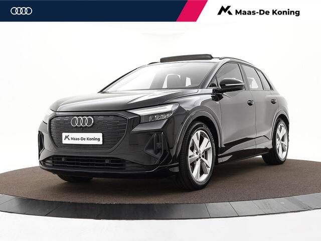 Audi Q4 e-tron 45 265pk Quattro S Edition · SOH 93% · Panoramadak · Warmtepomp · Camera · Head-Up · Navigatie · Apple/Android Car Play · 20'' Inch ·