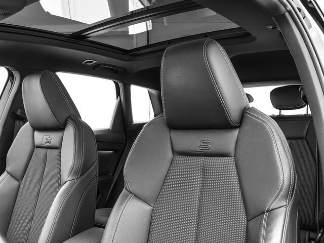 Audi Q4 e-tron 45 265pk Quattro S Edition · SOH 93% · Panoramadak · Warmtepomp · Camera · Head-Up · Navigatie · Apple/Android Car Play · 20'' Inch ·