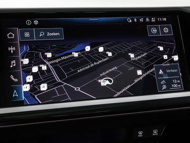 Audi Q4 e-tron 45 265pk Quattro S Edition · SOH 93% · Panoramadak · Warmtepomp · Camera · Head-Up · Navigatie · Apple/Android Car Play · 20'' Inch ·