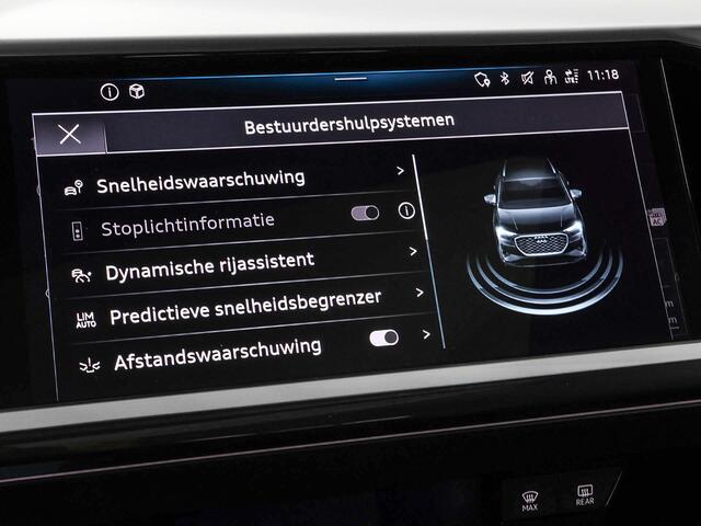 Audi Q4 e-tron 45 265pk Quattro S Edition · SOH 93% · Panoramadak · Warmtepomp · Camera · Head-Up · Navigatie · Apple/Android Car Play · 20'' Inch ·