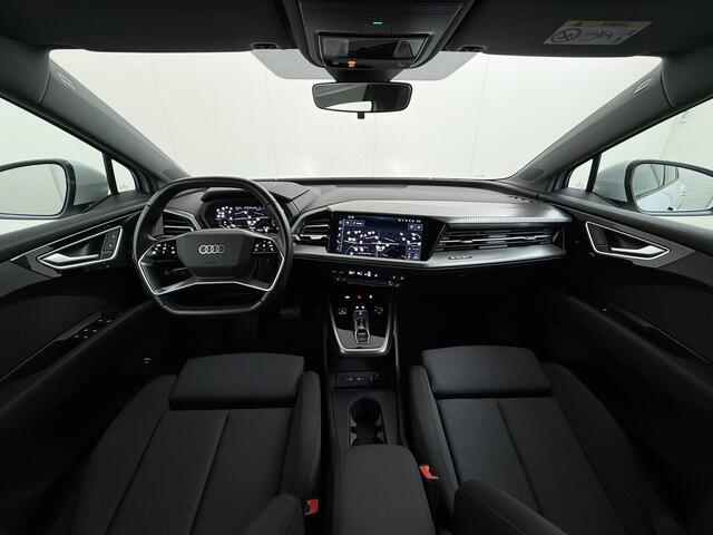 Audi Q4 e-tron 35 Advanced Edition SOH 91% Adap.Cruise Adap.Demping Apple Carplay Android Auto Stoelverwarming Navi Ecc Camera Pdc Matrix Led Elek.Achterklep Privacy Glas Wifi 1e Eigenaar Origineel Nederlandse Auto