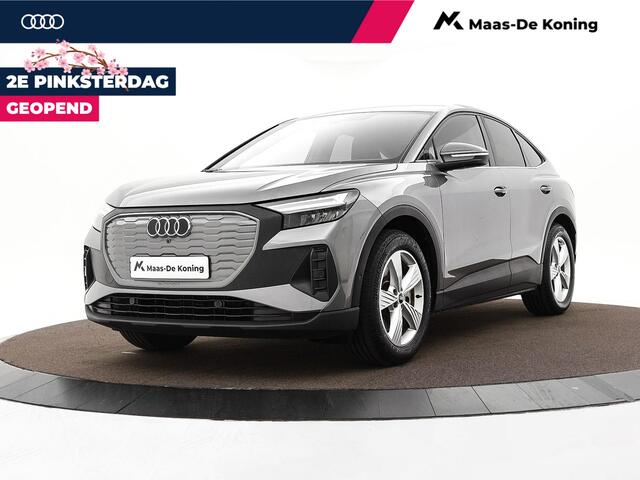 Audi Q4 e-tron 40 Edition 77 kWh 204pk · SOH 96% · Camera · Keyless · Head-Up Display · ACC · Sportstoelen · Apple/Android Car Play · Elek. Achterklep ·