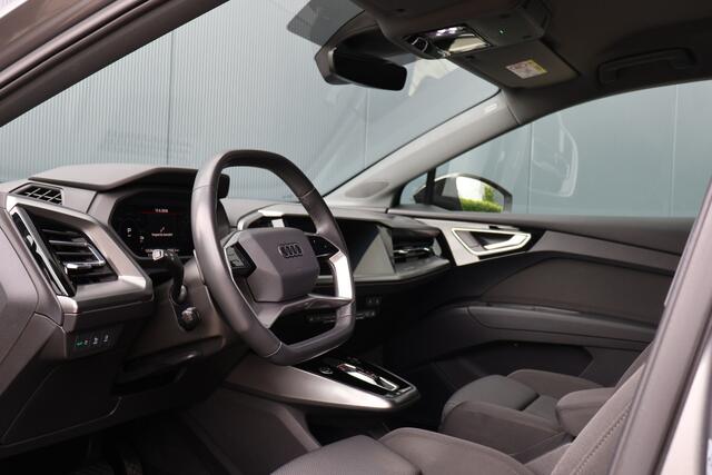 Audi Q4 e-tron 40 Advanced edition 77 kWh 92% soh! | Stoelverwarming | Warmtepomp | 20 Inch | Elektrische achterklep | Matrix LED koplampen
