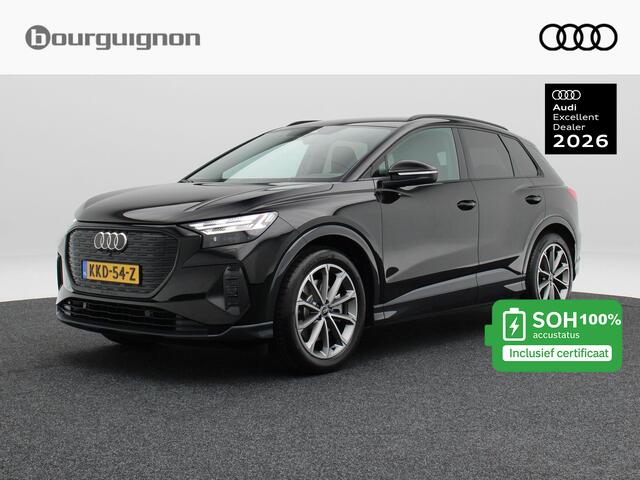 Audi Q4 e-tron 40 S Edition 63 kWh 204 Pk | Trekhaak | Stoelverwarming | Adaptive Cruise | Camera | CarPlay | Matrix LED | 20 Inch | 8.271 Km !!