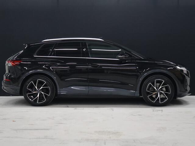 Audi Q4 e-tron 40 Launch edition S Competition 77 kWh [SCHUIFKANTELDAK, APPLE CARPLAY, CRUISE CONTROL, STOELVERWARMING, DIGITAL DASH, ELEKTRISCHE ACHTERKLEP, NAVIGATIE NIEUWSTAAT]