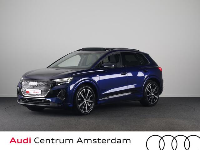 Audi Q4 e-tron 45 S edition Competition 82 kWh 286 pk | Panoramadak | Achteruitrijcamera | Apple Carplay |