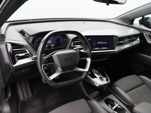 Audi Q4 e-tron 40 Launch edition S Competition 77 kWh | Stoelverwarming | Camera | Matrix LED | Adaptive Cruise | CarPlay | 20 Inch | 128.534 Km !!