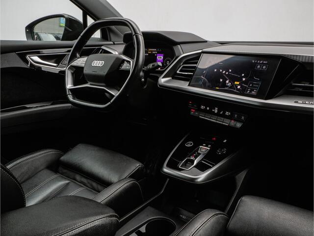 Audi Q4 e-tron 40 Launch edition Advanced Plus 77 kWh Trekhaak/ Leer/ Sportstoelen/ Camera/ Sonos/ Memory/ Stoelverwarming