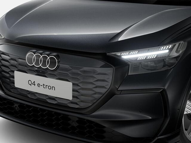 Audi Q4 e-tron Advanced edition performance 286 PK · Tech plus · Trekhaak elek. wegklapbaar · Lendensteun in voorstoelen