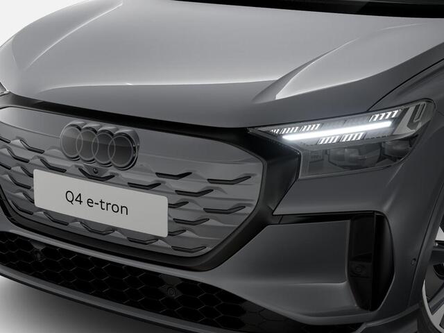 Audi Q4 e-tron S edition performance 82 kWh · Tech plus · Trekhaak elek. wegklapbaar · Lendensteunen