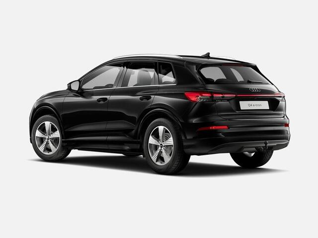 Audi Q4 e-tron Advanced edition 63 kWh · Trekhaak elek. wegklapbaar · Lendensteunen · Opberg en bagageruimtepakket