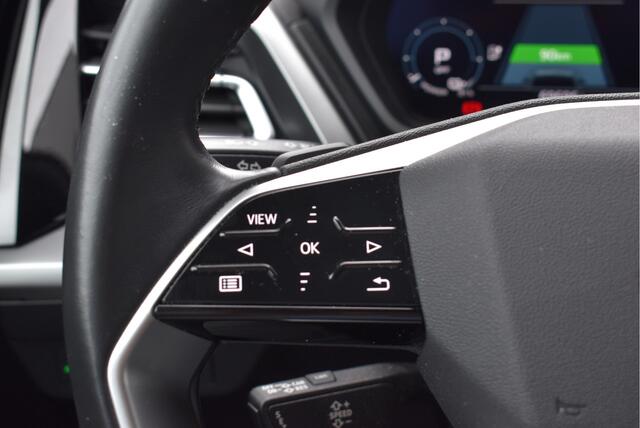 Audi Q4 e-tron 35 Launch edition Advanced 55 kWh 89% SOH, Virtual cockpit, Warmtepomp, Elek. achterklep, Camera, Stoelverwarming, Elek. wegkl. trekhaak