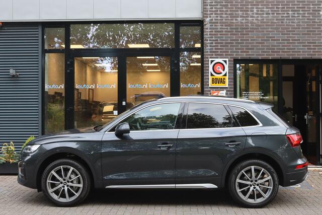 Audi Q5 50 TFSI e Quattro Sport Advanced Pano/Matrix LED/Leder/Camera/Sfeer/MMI+/Virtual Cockpit/Trekhaak wegkl./20"