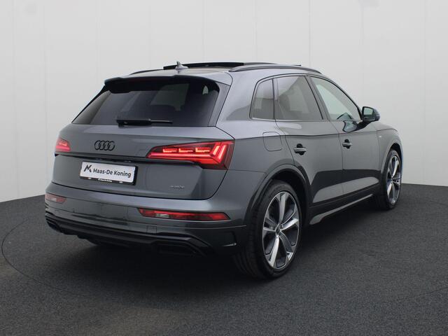 Audi Q5 55 TFSIe 270kW/367PK quattro S line · Panoramadak · Trekhaak · Bang & Olufsen · Head-Up Leder · Achterbank verwarmd · Adaptive Cruise Control · Garantie tot februari 2030 of 100.000km.