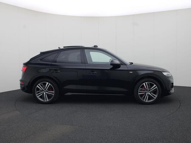Audi Q5 Sportback 55 TFSIe 270kW/376PK S Line · Panoramadak · Bang & Olfusen sound · Adaptive Cruise Control · Luchtvering · Leder/Alcantara