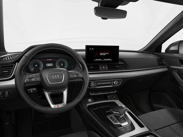 Audi Q5 Sportback S edition Competition 50 TFSI e 299 PK · Glazen panoramadak · Adaptive air suspension · Assistentiepakket tour