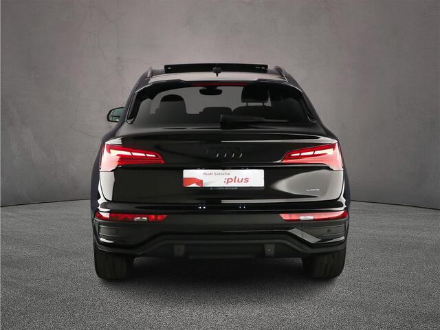 Audi Q5 Sportback 55 TFSI e S Edition Comp. | Pano | B&O | Tour | Trekhaak | Leder | Matrix | 20 inch | City | Parking | ACC | 360 Camera | Keyless |