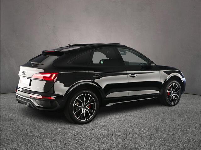 Audi Q5 Sportback 55 TFSI e S Edition Comp. | Pano | B&O | Tour | Trekhaak | Leder | Matrix | 20 inch | City | Parking | ACC | 360 Camera | Keyless |