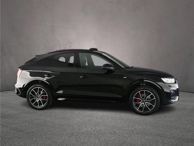Audi Q5 Sportback 55 TFSI e S Edition Comp. | Pano | B&O | Tour | Trekhaak | Leder | Matrix | 20 inch | City | Parking | ACC | 360 Camera | Keyless |